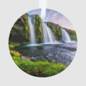 Waterval | Kirkjufellsfoss, IJsland Ornament (achterkant)