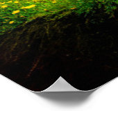 Waterval | Kirkjufellsfoss, IJsland Poster (Hoek)