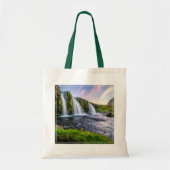 Waterval | Kirkjufellsfoss, IJsland Tote Bag (Voorkant)
