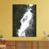 Waterval Kunstprint Shannon Falls BC Kunst Canvas Afdruk (Insitu (Woonkamer))