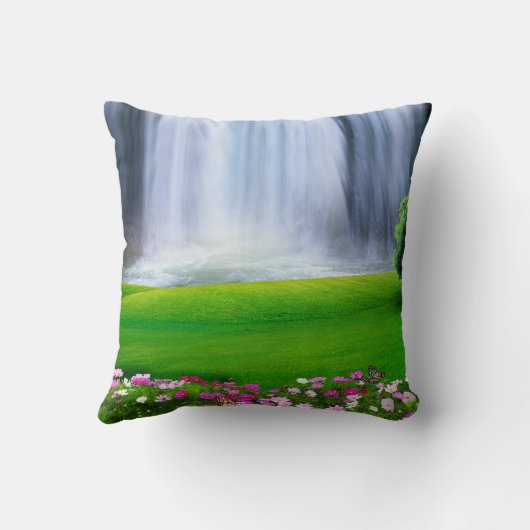 waterval kussen (Achterkant)