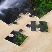 Waterval, kust van Hamakua, Hawaii Legpuzzel (Zijkant)