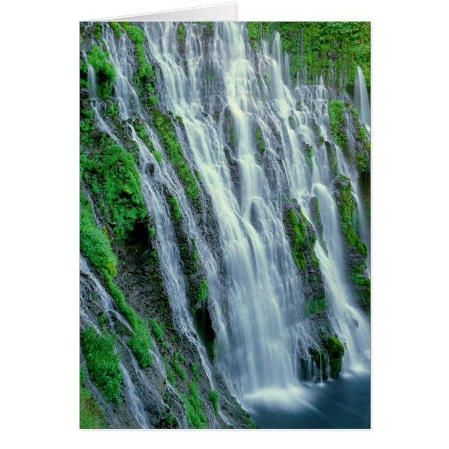 Waterval landschap, Californië (Voorkant)
