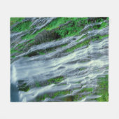 Waterval landschap, Californië Fleece Deken (Voorkant (Horizontaal))