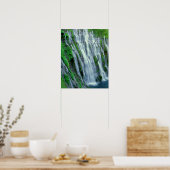 Waterval landschap, Californië Poster (Keuken)