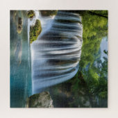 Waterval Landschap Legpuzzel (Horizontaal)