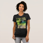 Waterval langs de weg naar Hana, Maui, Hawaii T-shirt (Voorkant volledig)