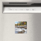 Waterval langs een bergrivier magneet (Insitu (Vaatwasser))