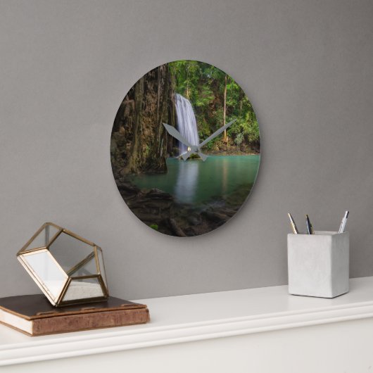 Waterval | Lente regenwoudewaterval Thailand Grote Klok (Kantoor)