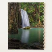Waterval | Lente regenwoudewaterval Thailand Planner (Achterkant)