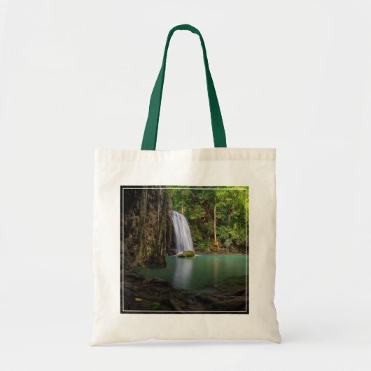 Waterval | Lente regenwoudewaterval Thailand Tote Bag (Voorkant)