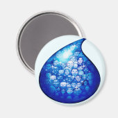 Waterval Magneet (Voorkant / Achterkant)