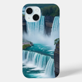 Waterval Majesteit - Niagara Uitzicht iPhone 15 Case