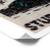 Waterval - - Matchbox Print - Esthetische Muurkuns (Hoek)