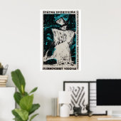 Waterval - - Matchbox Print - Esthetische Muurkuns (Thuiskantoor)
