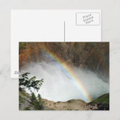 Waterval met regenboog briefkaart (Voorkant / Achterkant)