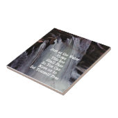  Waterval met woorden Tegeltje (Zijkant)