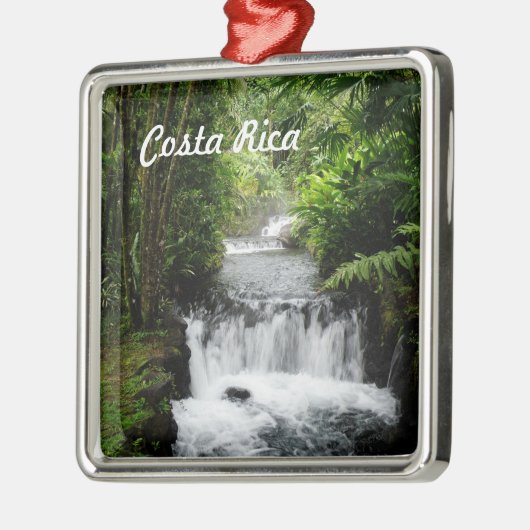 Waterval Metalen Ornament (Links)