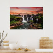 Waterval | Nationaal park Iguacu Poster (Keuken)