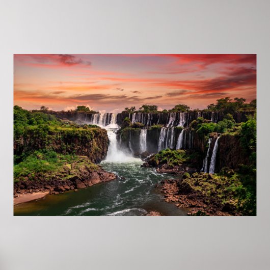 Waterval | Nationaal park Iguacu Poster (Voorkant)