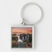 Waterval | Nationaal park Iguacu Sleutelhanger (Voorkant)
