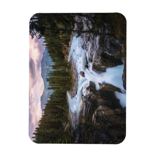 Waterval | Nationaal Park Jasper, Canada Magneet (Verticaal)