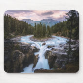 Waterval | Nationaal Park Jasper, Canada Muismat (Voorkant)