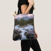 Waterval | Nationaal Park Jasper, Canada Tote Bag (Dichtbij)