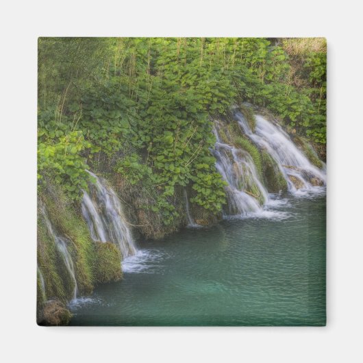 Waterval, Nationaal Park Plitvice Lakes en Magneet (Voorkant)