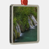Waterval, Nationaal Park Plitvice Lakes en Metalen Ornament (Rechts)