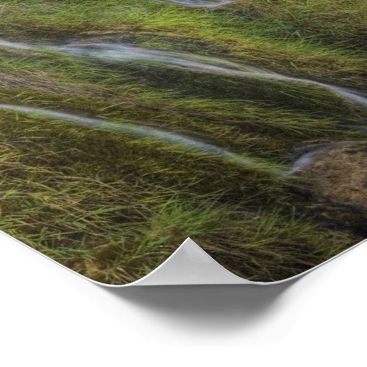 Waterval, Nationaal Park Plitvice Lakes en Poster (Hoek)