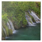 Waterval, Nationaal Park Plitvice Lakes en Tegeltje (Voorkant)