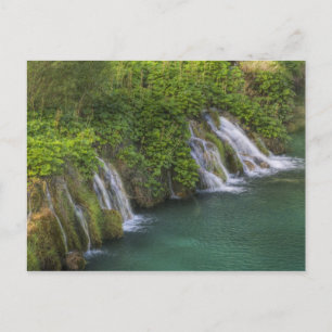 Waterval, Nationaal Park Plitvicemeren en Briefkaart