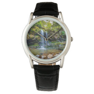 Waterval   Nationaal park Smokey Mountain Horloge