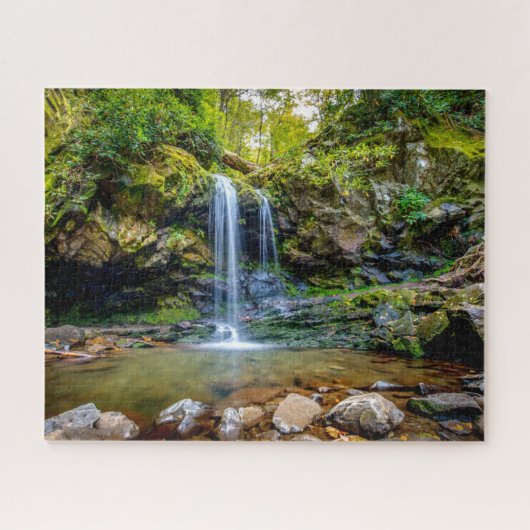Waterval | Nationaal park Smokey Mountain Legpuzzel (Horizontaal)