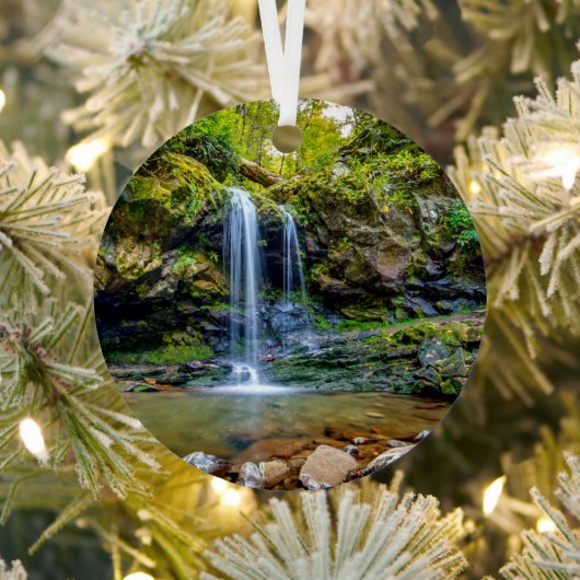 Waterval | Nationaal park Smokey Mountain Metalen Ornament (Insitu)