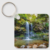 Waterval | Nationaal park Smokey Mountain Sleutelhanger (Voorkant)