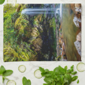 Waterval | Nationaal park Smokey Mountain Theedoek (Gevouwen)