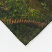 Waterval | Nationaal park van de Olympische Spelen Fleece Deken (Hoek)