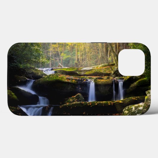 Waterval | Nationaal park van het Grote Smoky Moun Case-Mate iPhone Case (Achterkant (horizontaal))