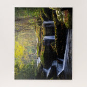 Waterval | Nationaal park van het Grote Smoky Moun Legpuzzel (Verticaal)
