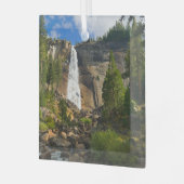 Waterval | Nationaal park Yosemite Glas Ornament (Voorkant links)