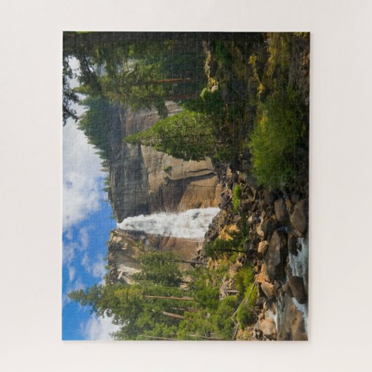 Waterval | Nationaal park Yosemite Legpuzzel (Verticaal)