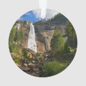 Waterval | Nationaal park Yosemite Ornament (achterkant)