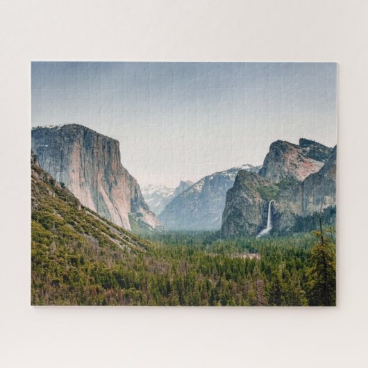 Waterval | Nationaal park Yosemite Valley Legpuzzel (Horizontaal)