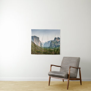 Waterval Nationaal park Yosemite Valley Wandkleed
