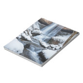 Waterval Natuur Buitenlandschap Rustig Rustig Notitieblok (Linkerzijde)