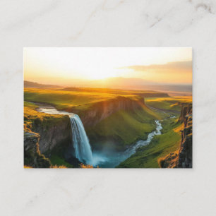 Waterval Natuur Buitenlandschap Rustig Rustig Visitekaartje