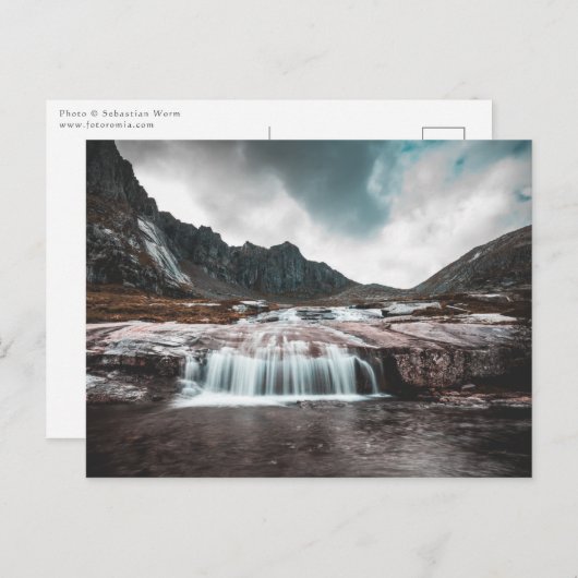 Waterval Natuur Foto Briefkaart (Voorkant / Achterkant)