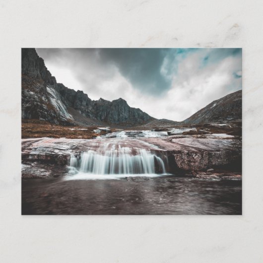 Waterval Natuur Foto Briefkaart (Voorkant)